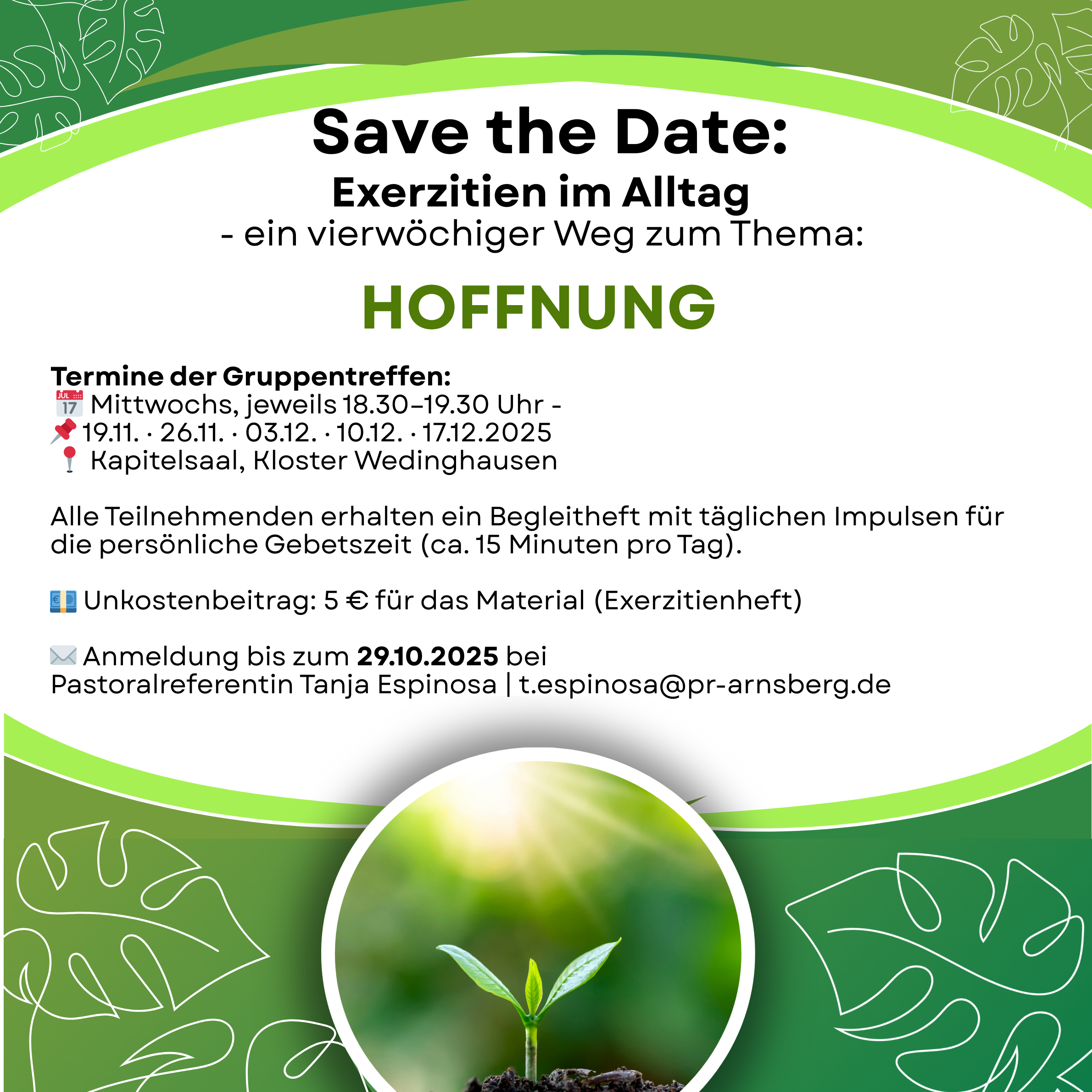 Exerzitien im Alltag - ein vierwöchiger Weg zum Thema (4)